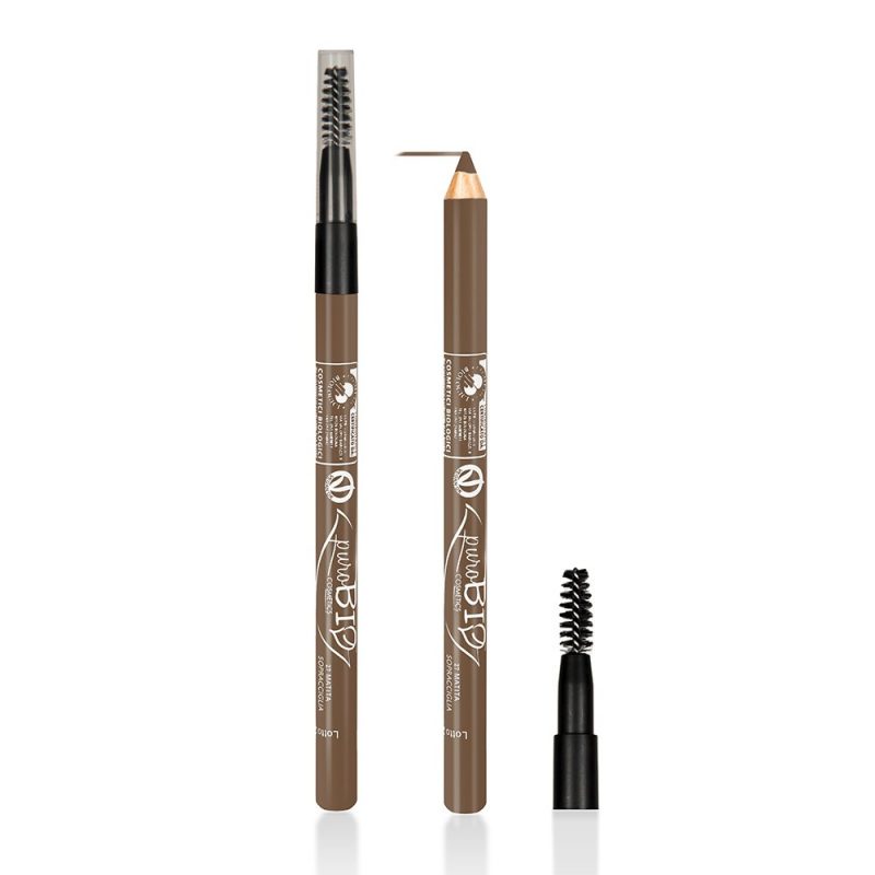 PuroBIO Cosmetics - Eyebrow Pencil 27 Ash Grey 1