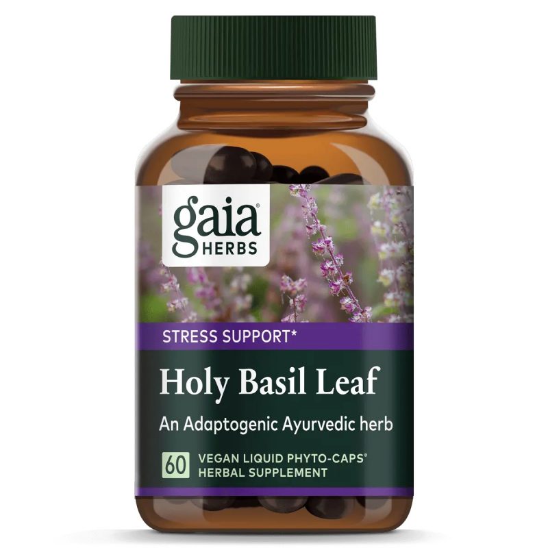 Gaia Herbs Holy Basil Leaf 1