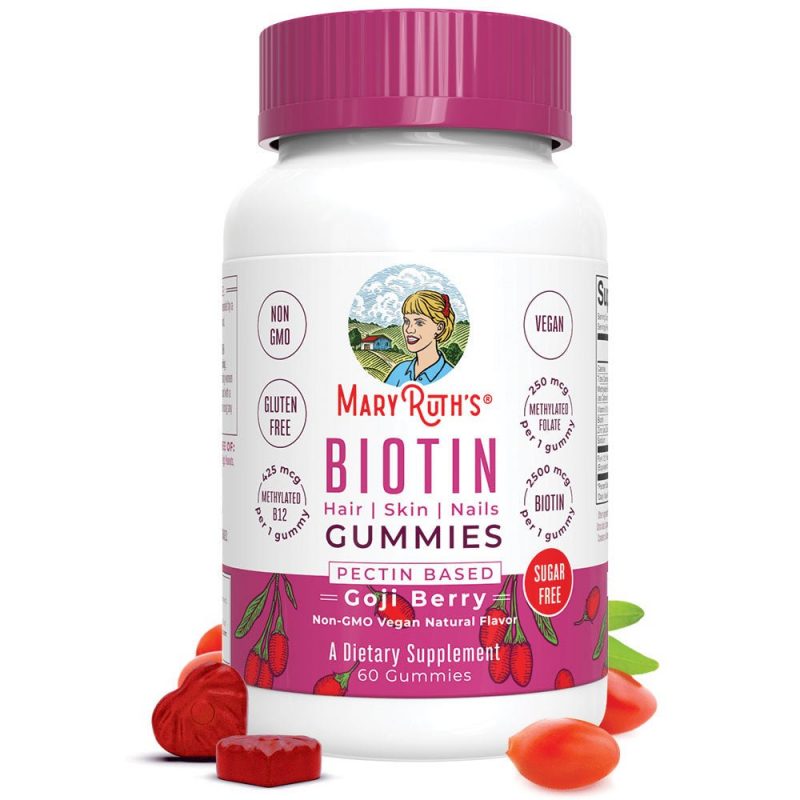 Mary Ruth´s Hair, Skin & Nails Biotin Gummies 1