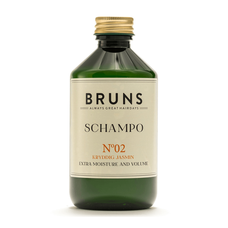 Bruns Products - Schampo Nr 02 Kryddig Jasmin (Tjockt Lockigt Torrt hår) 1