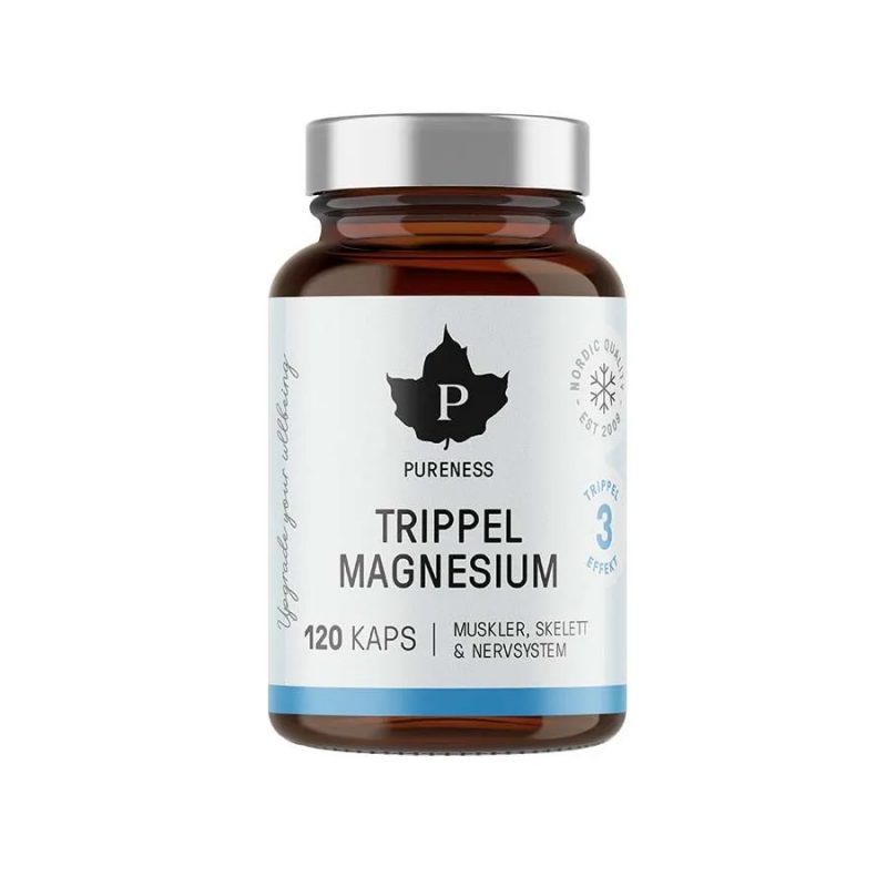 Pureness Trippel Magnesium, 120 kapslar 1