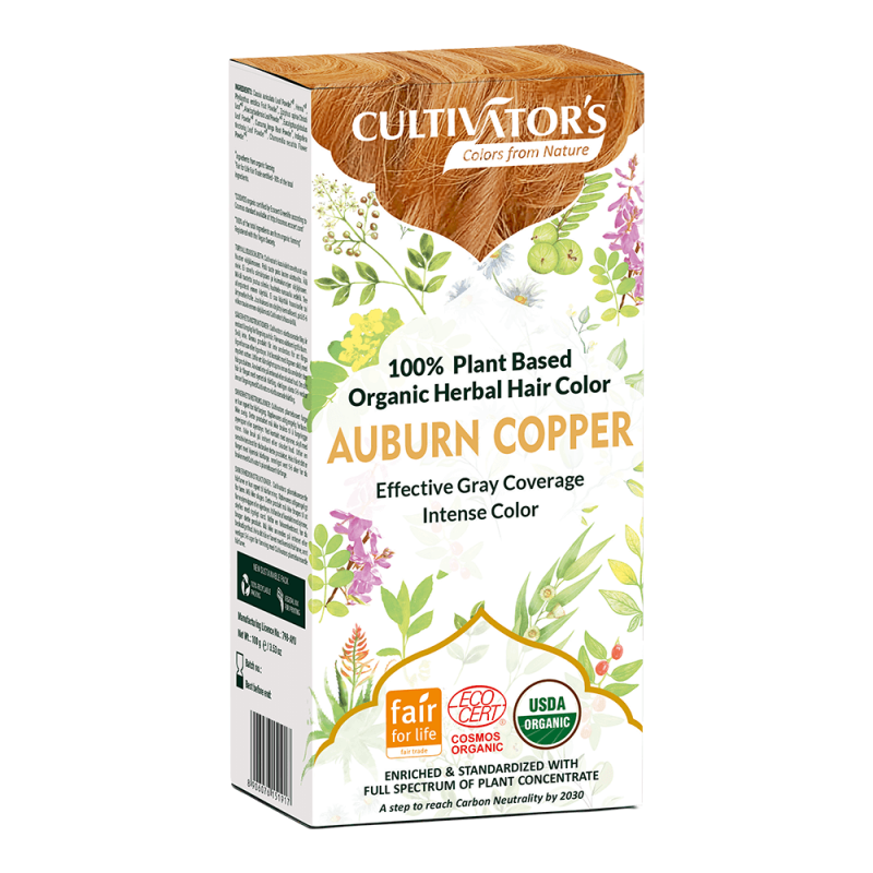 Cultivator's - Ekologisk Hårfärg Auburn Copper, 100 g 1