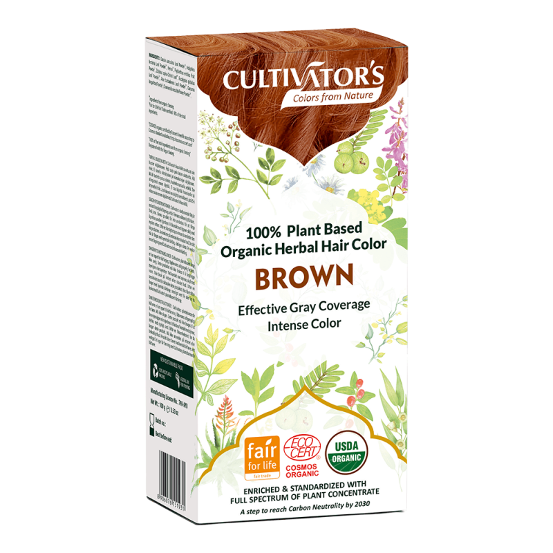 Cultivator's - Ekologisk Hårfärg Brown, 100 g 1