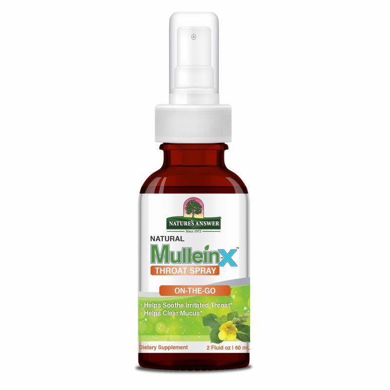 Natures Answer Mullein-X Throat Spray On-the-Go 1