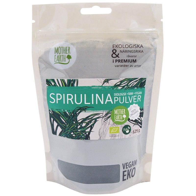 Ekologiskt Spirulinapulver 125 gram 1