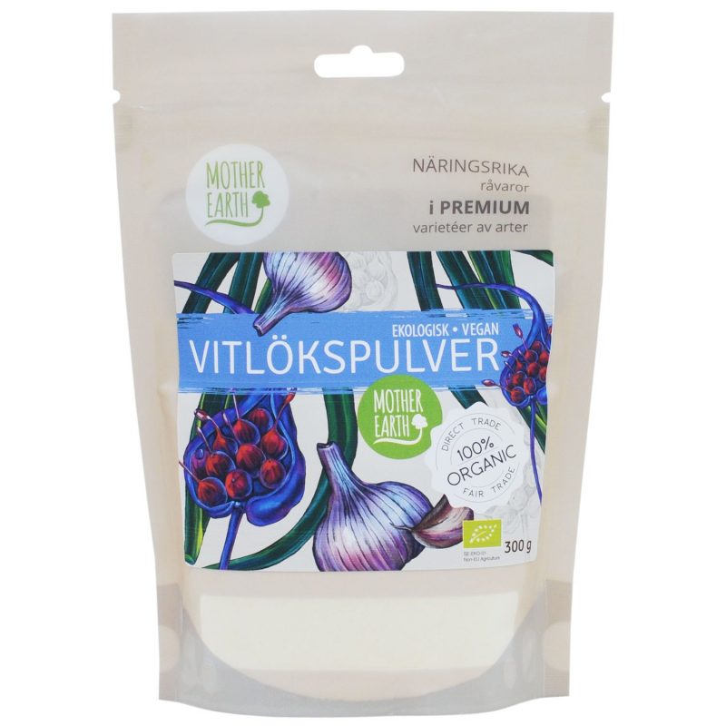 Ekologiskt Vitlökspulver 300 gram 1