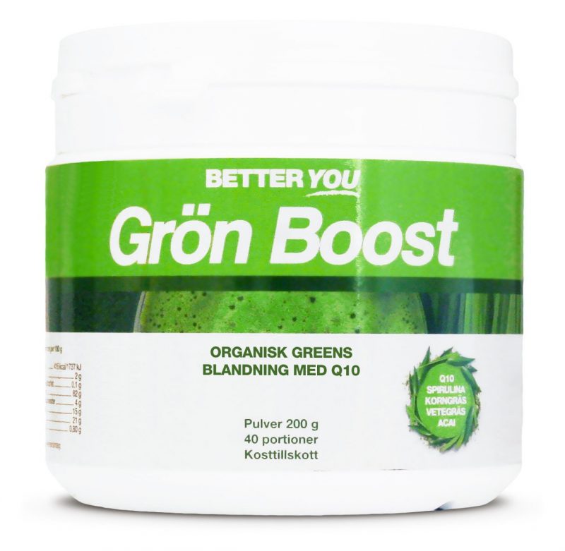 Better You Grön Boost Pulver, 200 gram 1