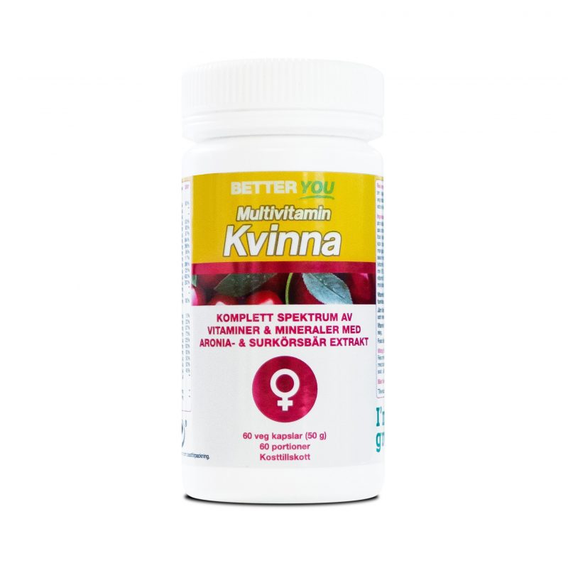 Better You Multivitamin Kvinna 1
