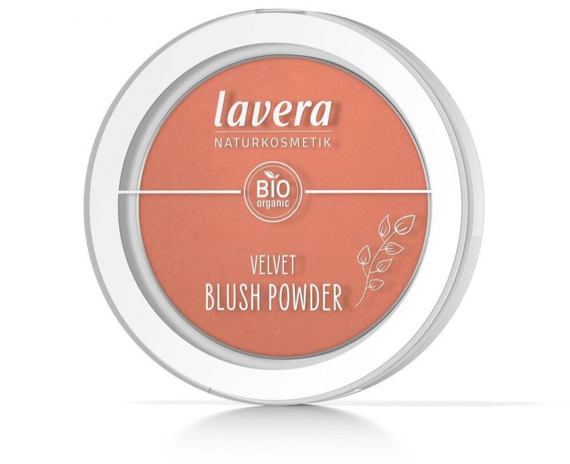 Lavera Velvet Blush Powder Rosy Peach 01 1