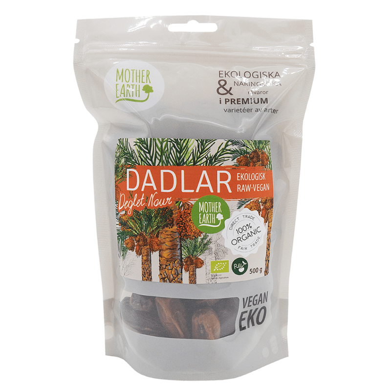 Ekologiska Deglet Nour Dadlar 500 gram 1