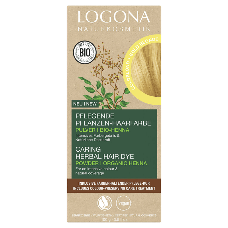 Logona Örthårfärg Gold Blonde 1