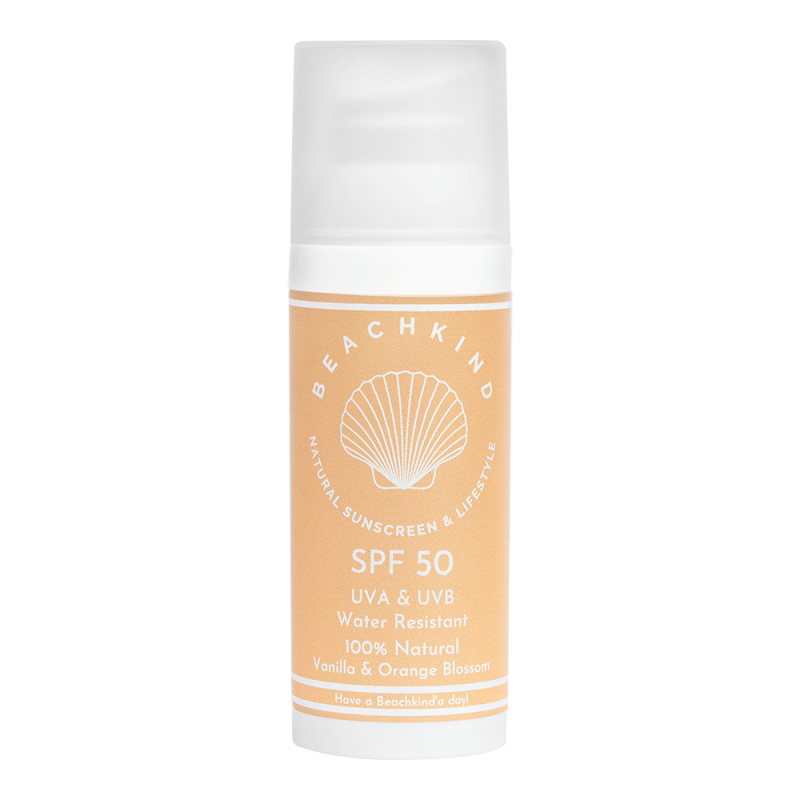 Beachkind Natural Sunscreen SPF 50, 50 ml 1