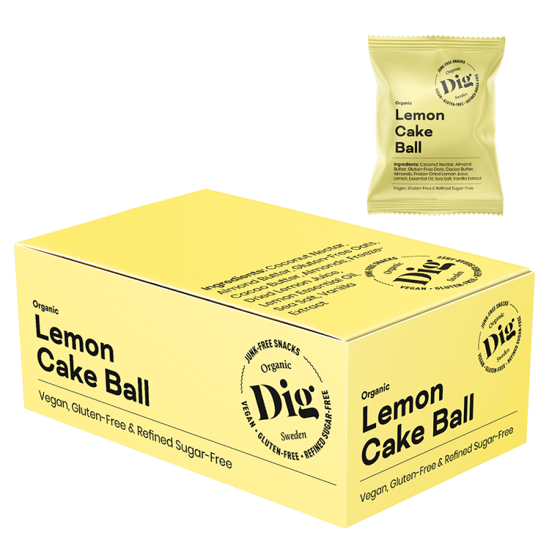 Dig Lemon Cake Ball 16 x 25g 1