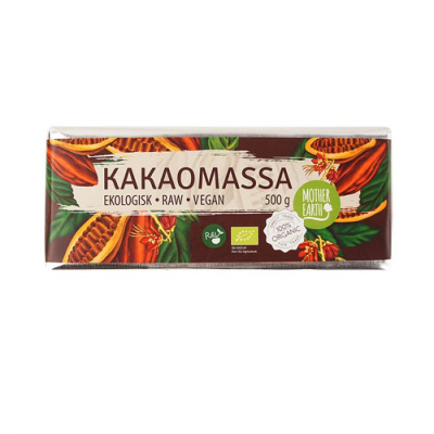 RAW Kakaomassa 100% 500 gram