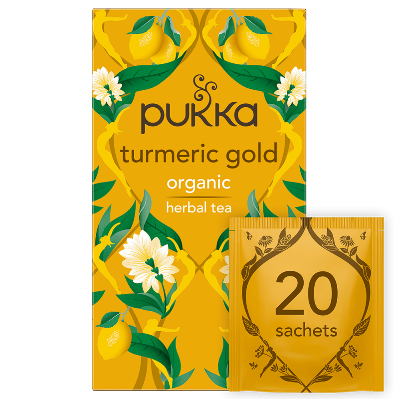 Pukka te Tumeric Gold 1