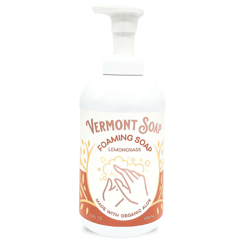 Skummande Tvål från Vermont Soap - Citrongräs 1