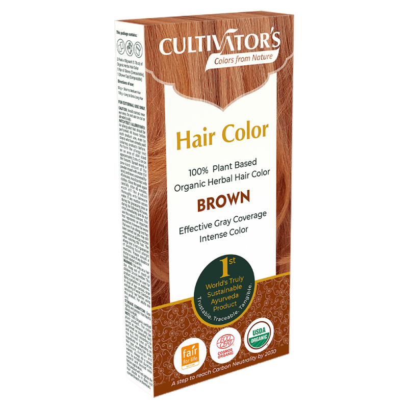 Cultivator's - Ekologisk Hårfärg Brown, 100 g 1