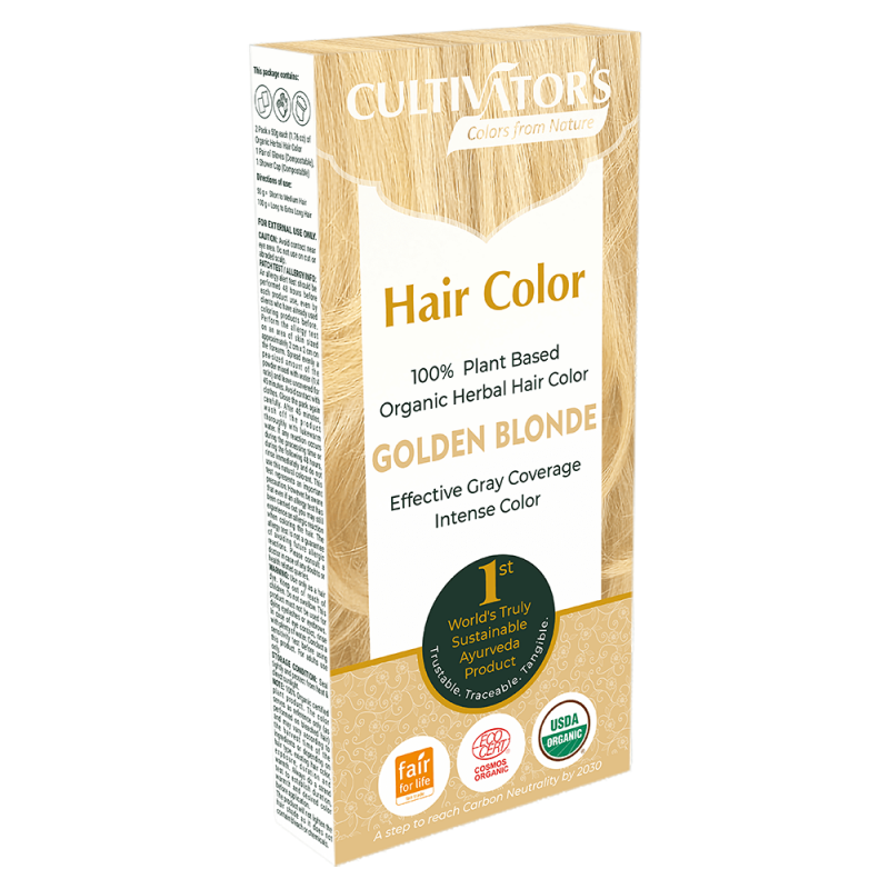 Cultivator's - Ekologisk Hårfärg Golden Blonde, 100 g 1