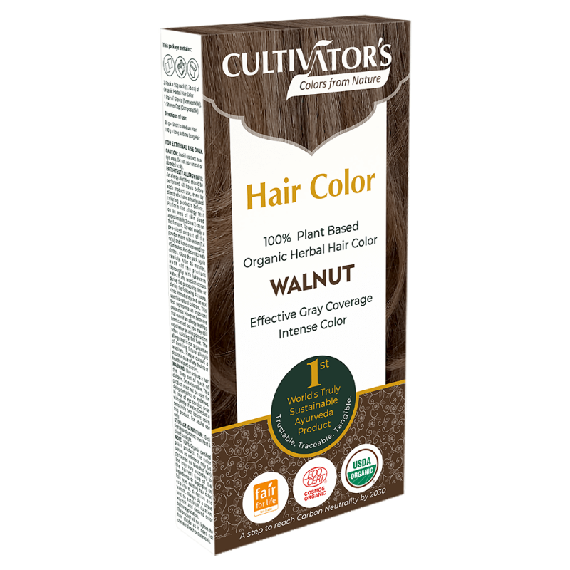 Cultivator's - Ekologisk Hårfärg Walnut, 100 g 1