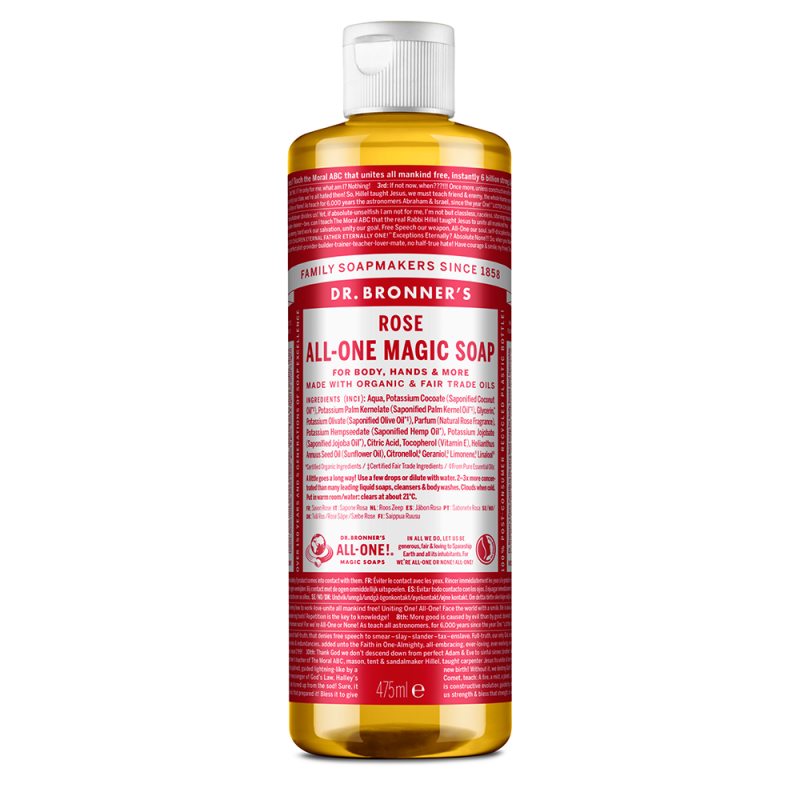 Dr, Bronner's - Liquid Soap - Rose 1