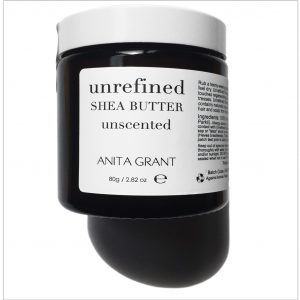 Anita Grant Unrefined Shea Butter in a Jar 80 g
