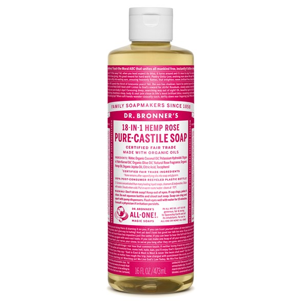 Dr, Bronner's - Liquid Soap - Rose