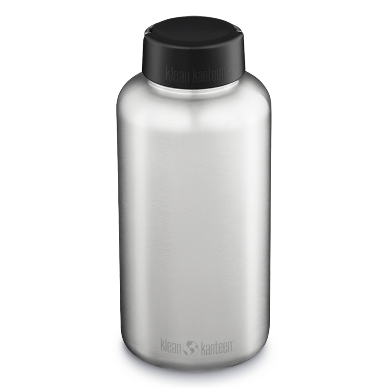 Klean Kanteen - Wide Vattenflaska Rostfritt Stål 1,9 L 1