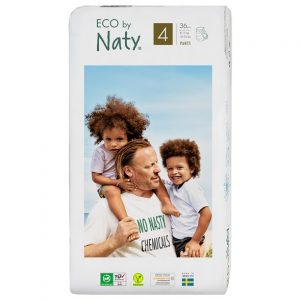 Ekologiska Blöjbyxor / Pull on Pants Stl. 4 (8-15 kg), 36 st