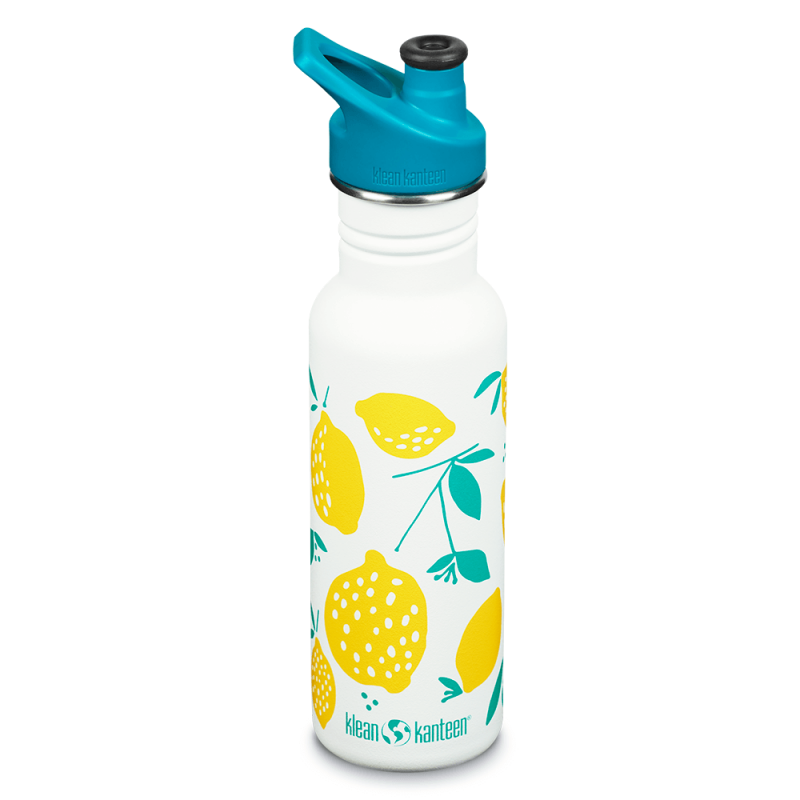 Klean Kanteen - Vattenflaska Classic Narrow Sport Cup Lemons 532 ml 1