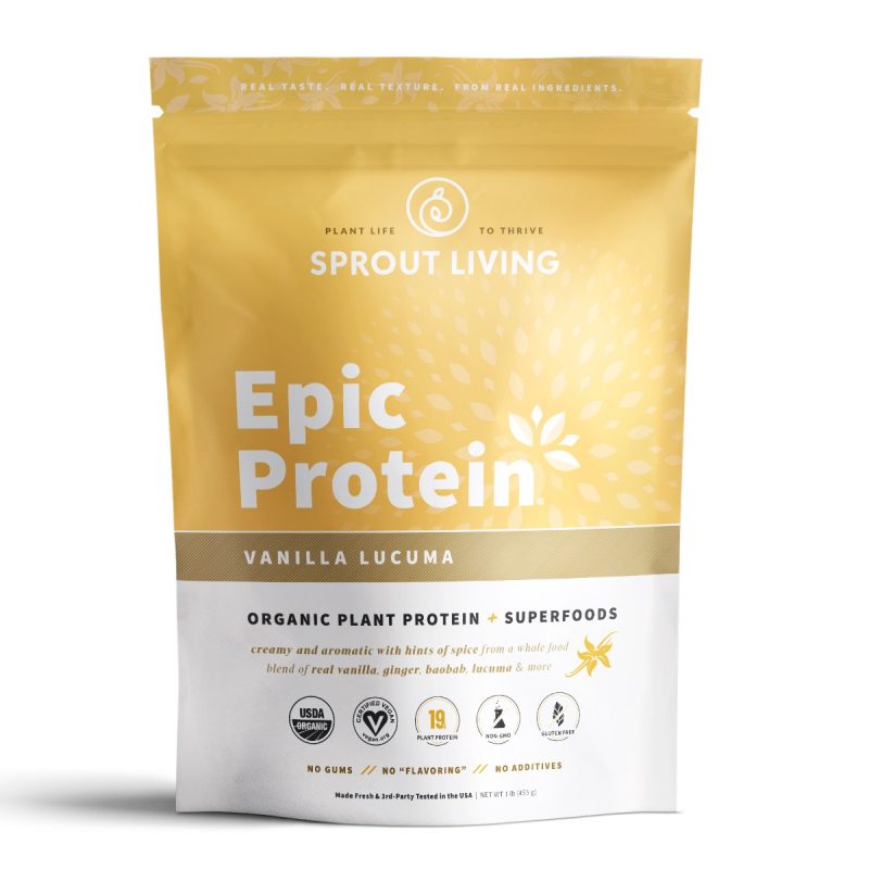 Sprout Living Epic Protein Vanilla Lucuma 455 g 1