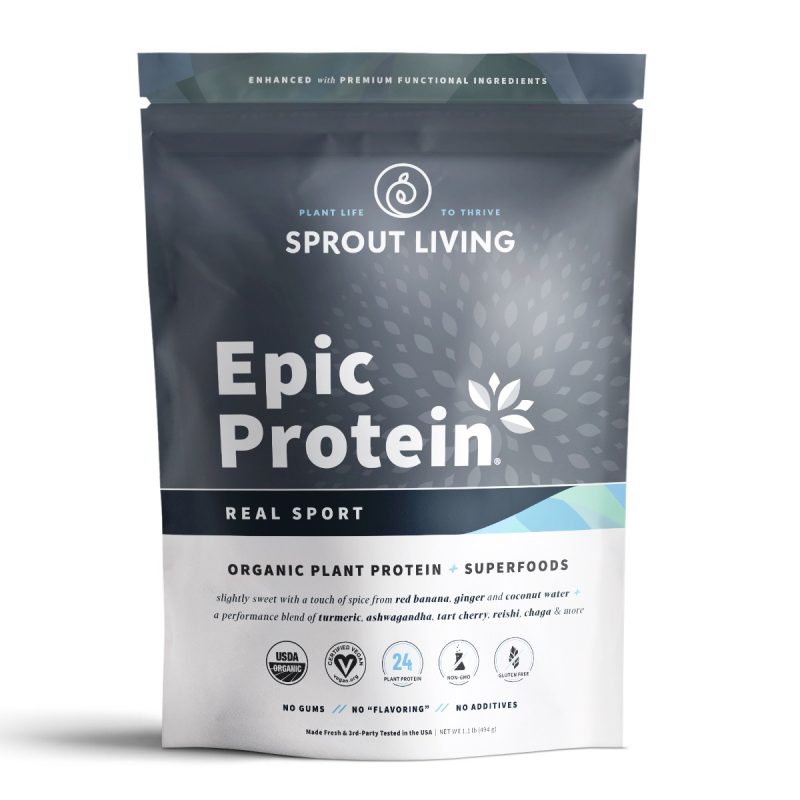 Sprout Living Epic Protein Real Sport 494 g 1
