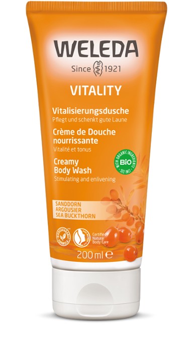 Weleda - Sea Buckthorn Vitality Creamy Body Wash, 200 ml