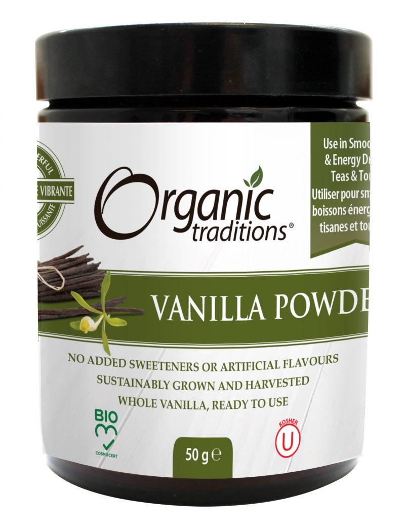 Organic Traditions Vanilla Powder 50 gram 1