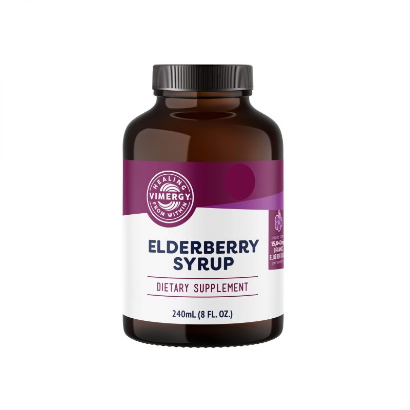 Vimergy Flädersirap / Elderberry Syrap, 240 ml 1