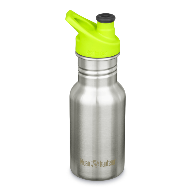 Kid Kanteen - Sportflaska Kid Narrow Sport Cap, Brushed Stainless - 355 ml 1