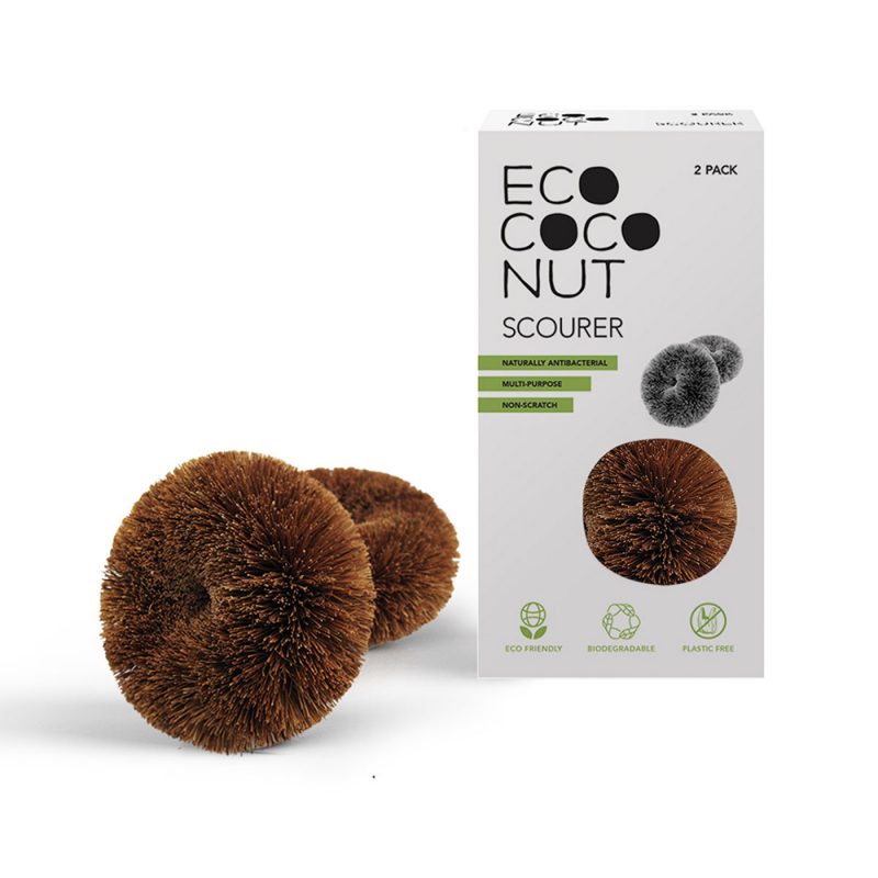 Skrubbisar av Kokosnötsfiber 2-pack 1