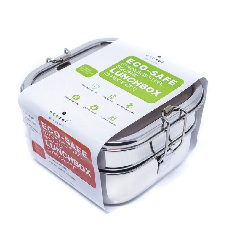 Matlåda Rostfritt Stål - Bento 3 Lager 1