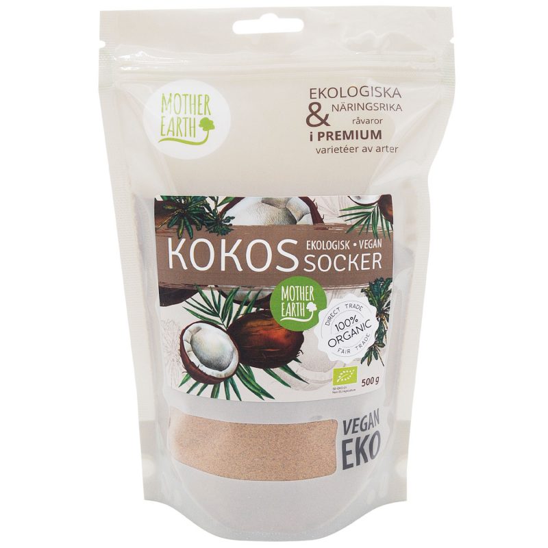 Ekologiskt Kokospalmsocker 500 gram 1