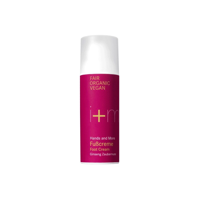 i+m - HANDS and MORE - Foot Cream Ginseng Wich Hazel (Fotkräm), 50 ml 1