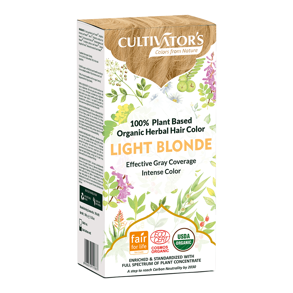 Cultivator's - Ekologisk Hårfärg Light Blonde, 100 g