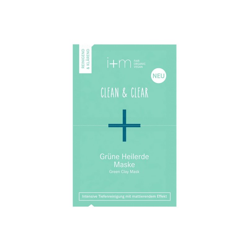i+m Special Care Clean & Clear Green Clay Mask 1