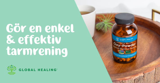 Så gör du en snabb och enkel tarmrening över natten med Global Healings Oxy-Powder 1