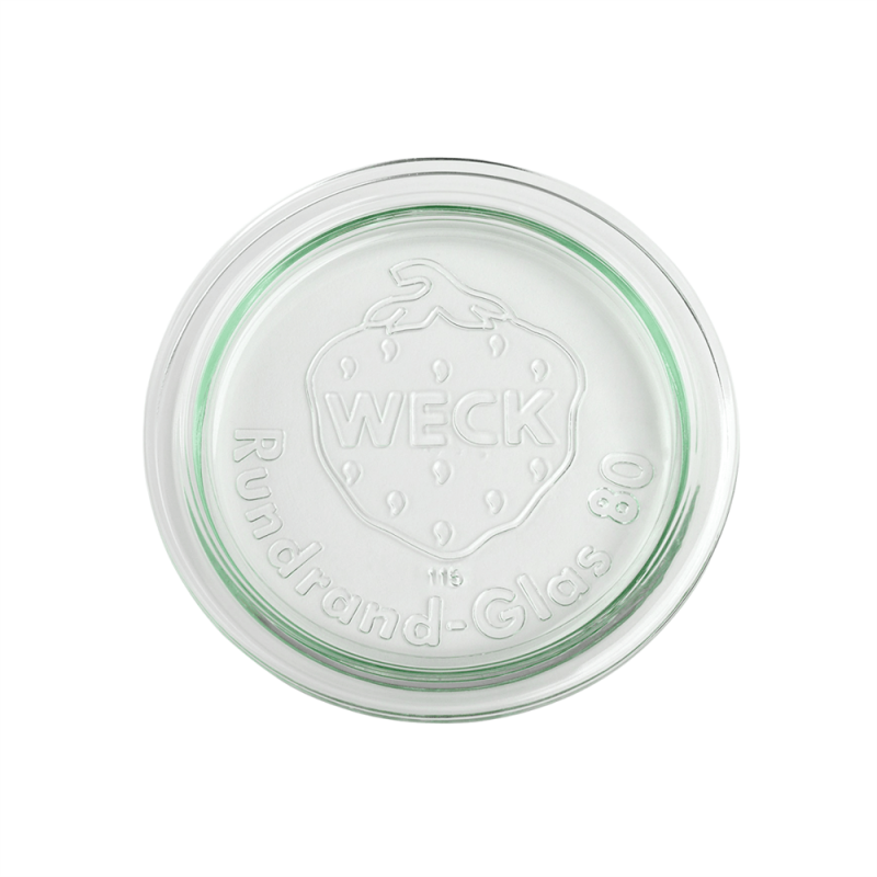 Lock i Glas till Weck Jars Konserveringsburkar - 80 mm 1