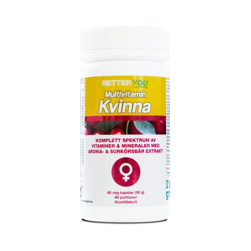 Better You Multivitamin Kvinna 1