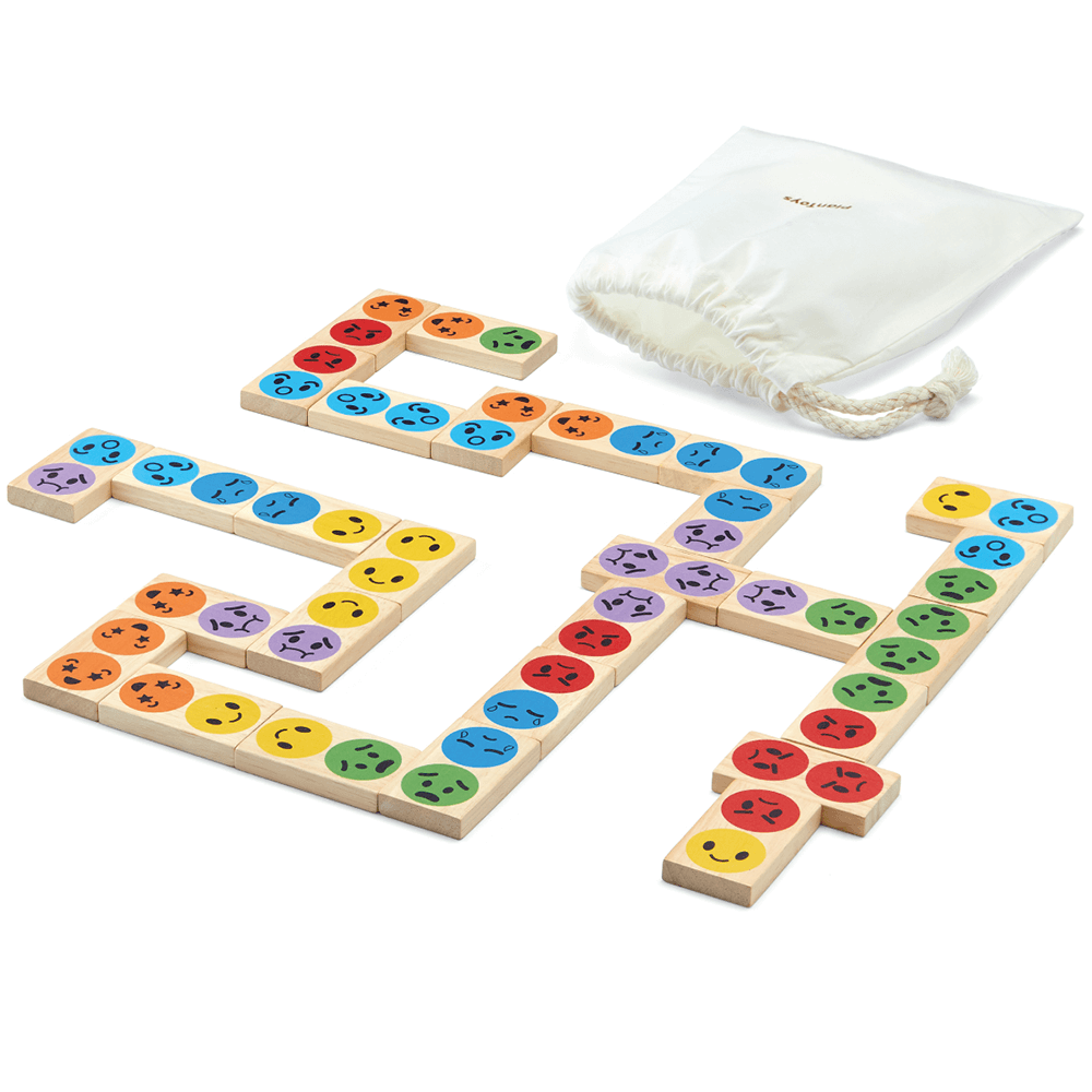 PlanToys - Mood Dominoes, Dominospel