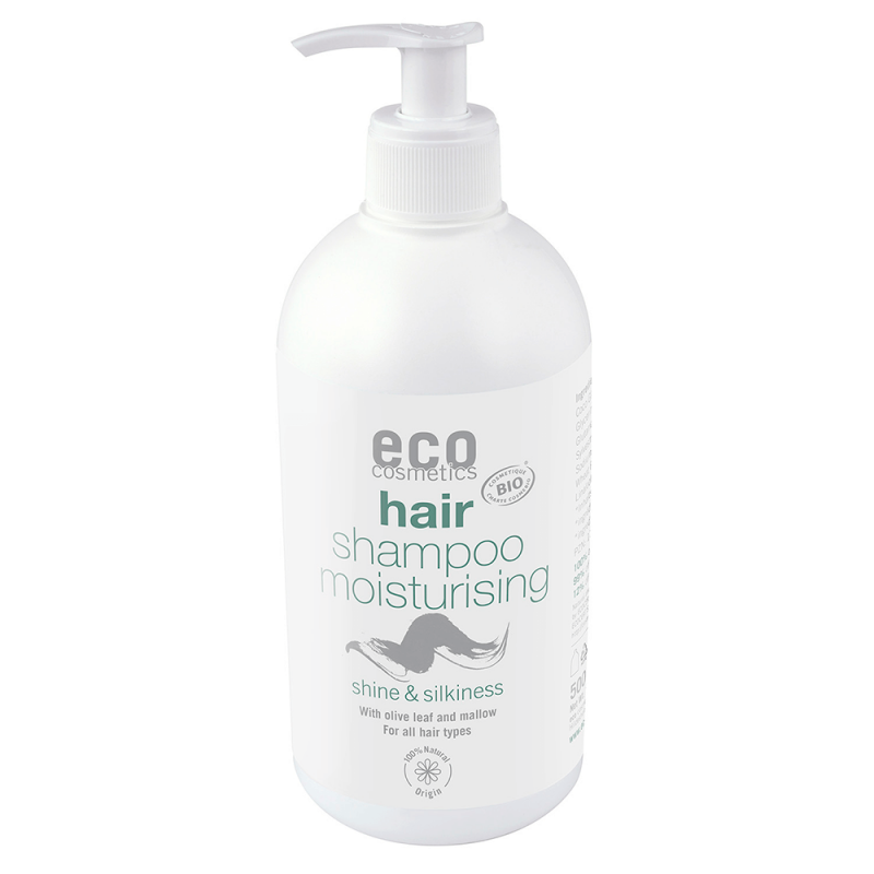 Eco Cosmetics - Schampo Moisturising Olivblad & Malva, 500 ml 1
