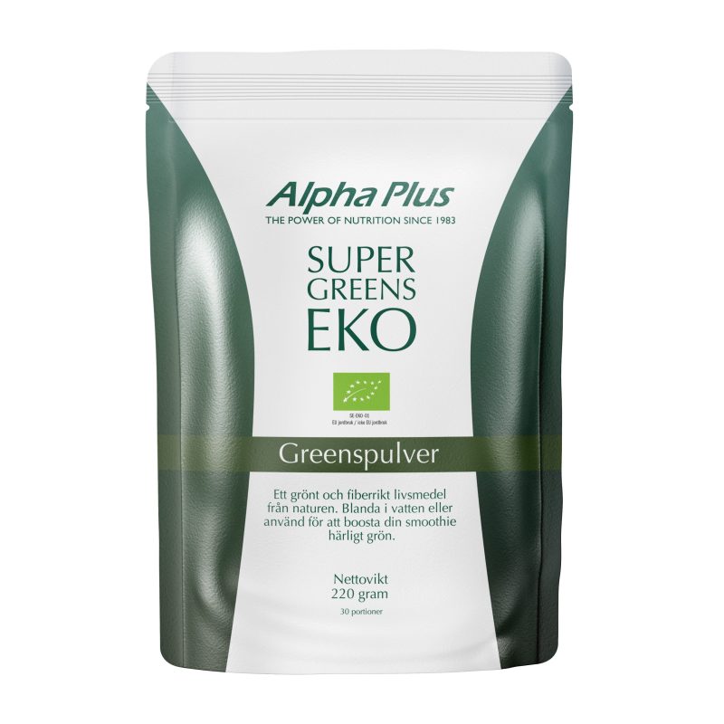 Alpha Plus Supergreens EKO, 250 g 1