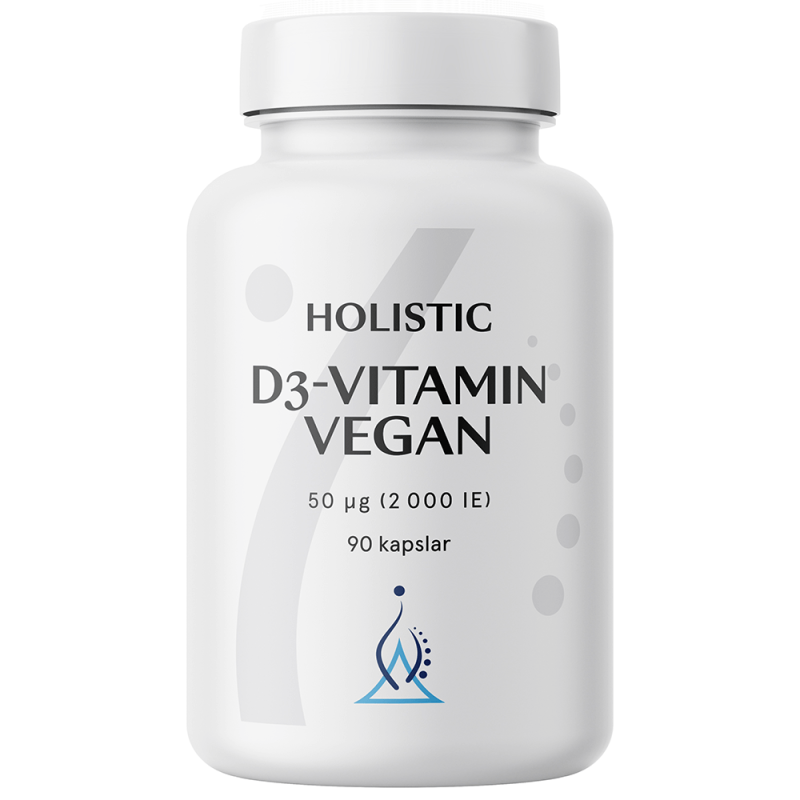 Holistic D3-vitamin Vegan 2000, 90 kapslar 1