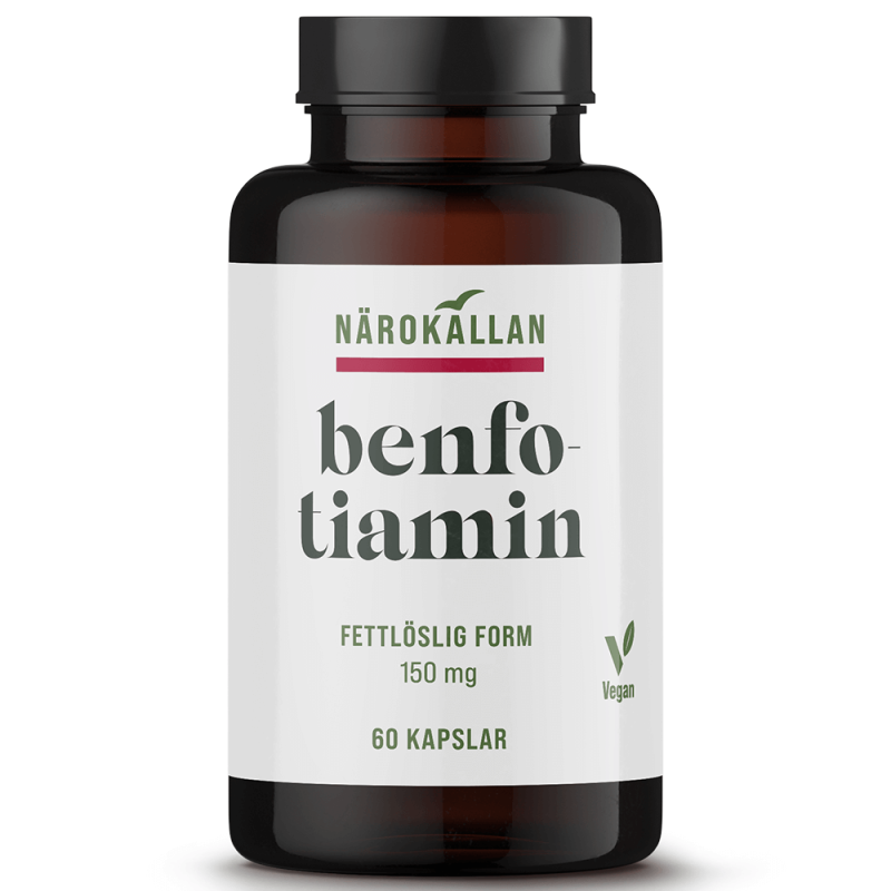 Närokällan Benfotiamin 150 mg, 60 kapslar 1
