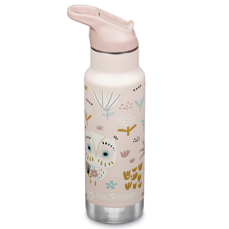 Kid Kanteen - Isolerad Vattenflaska Flip Seal Sport Cap, Owlet - 355 ml 1
